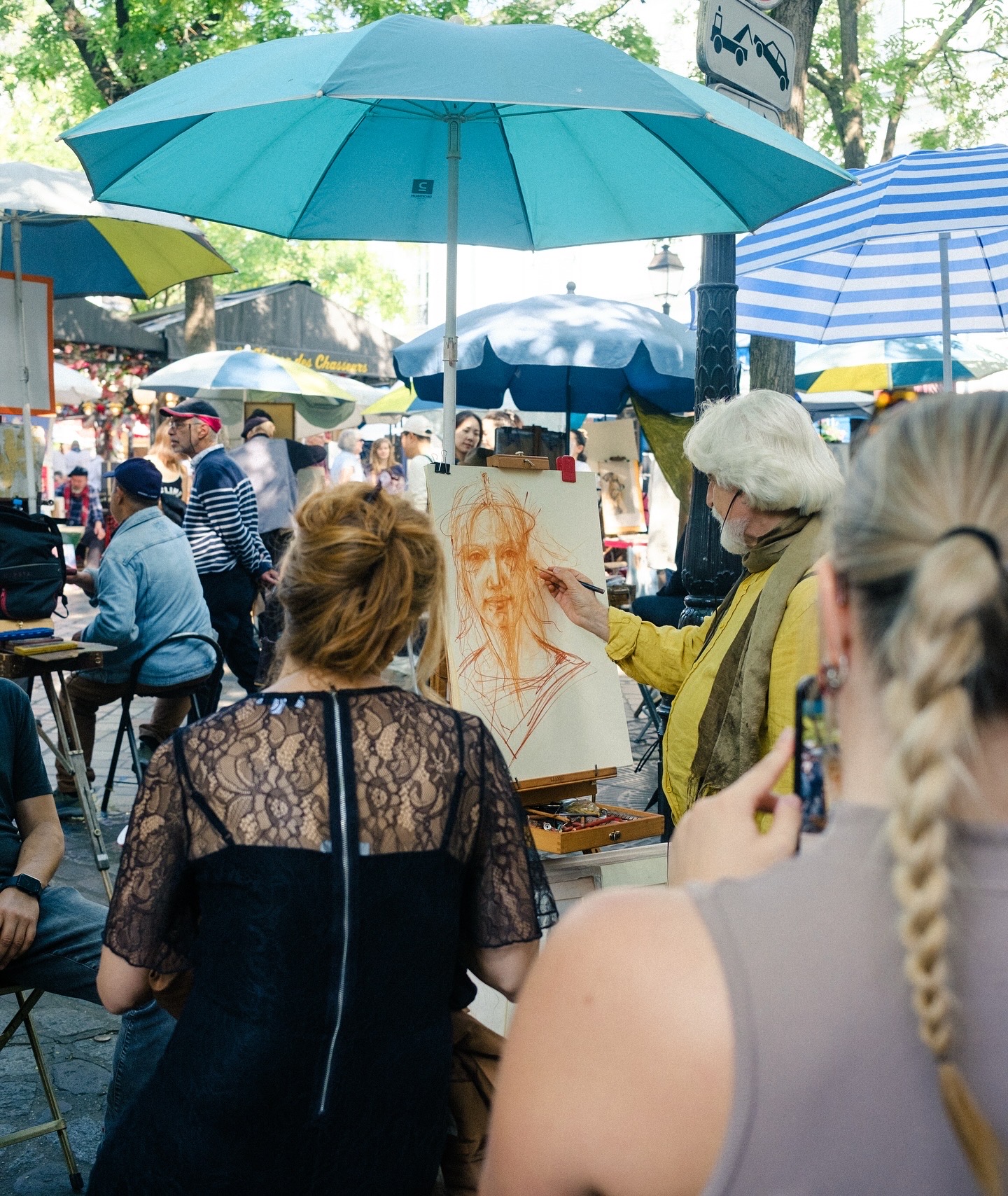 Artist at place du Tertre