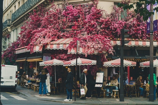 Flower café Paris